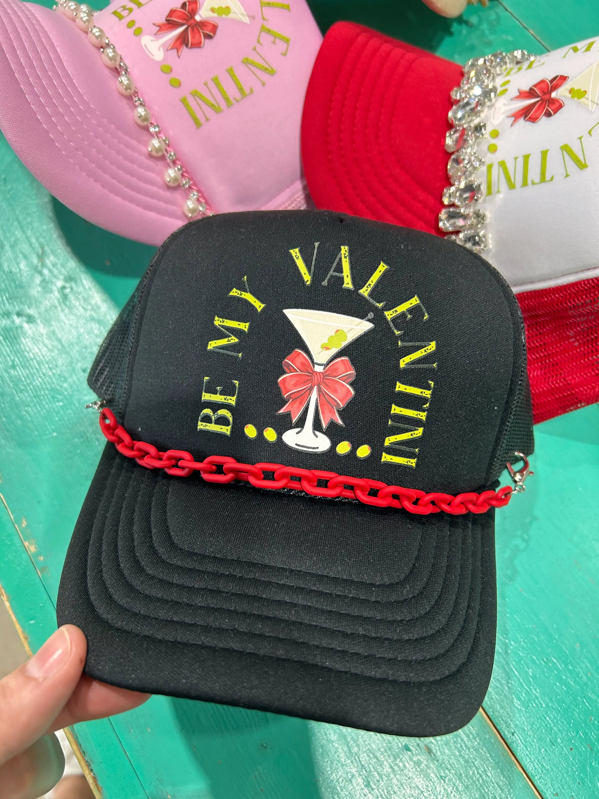 Be My Valentini Trucker Hat - BIG FRENCHIES