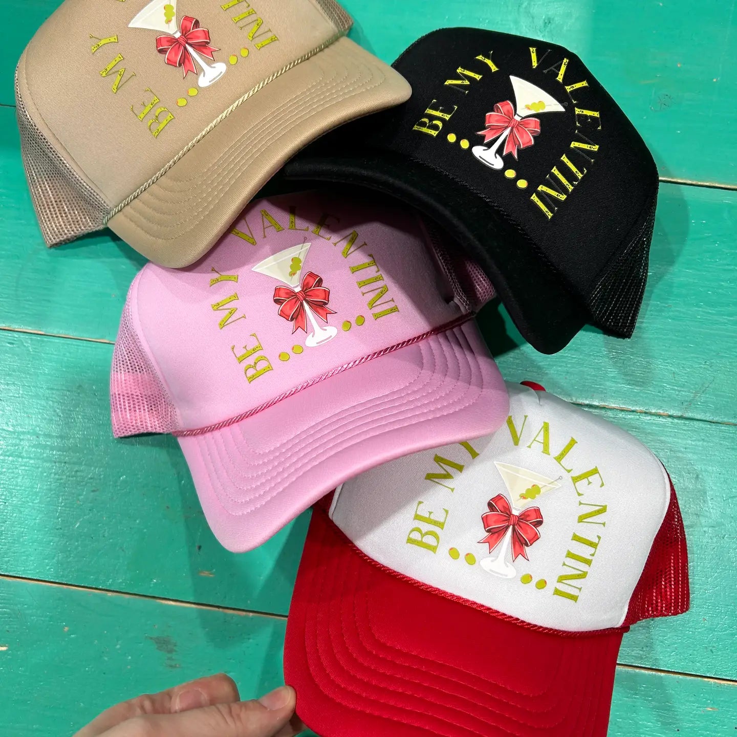 Be My Valentini Trucker Hat - BIG FRENCHIES