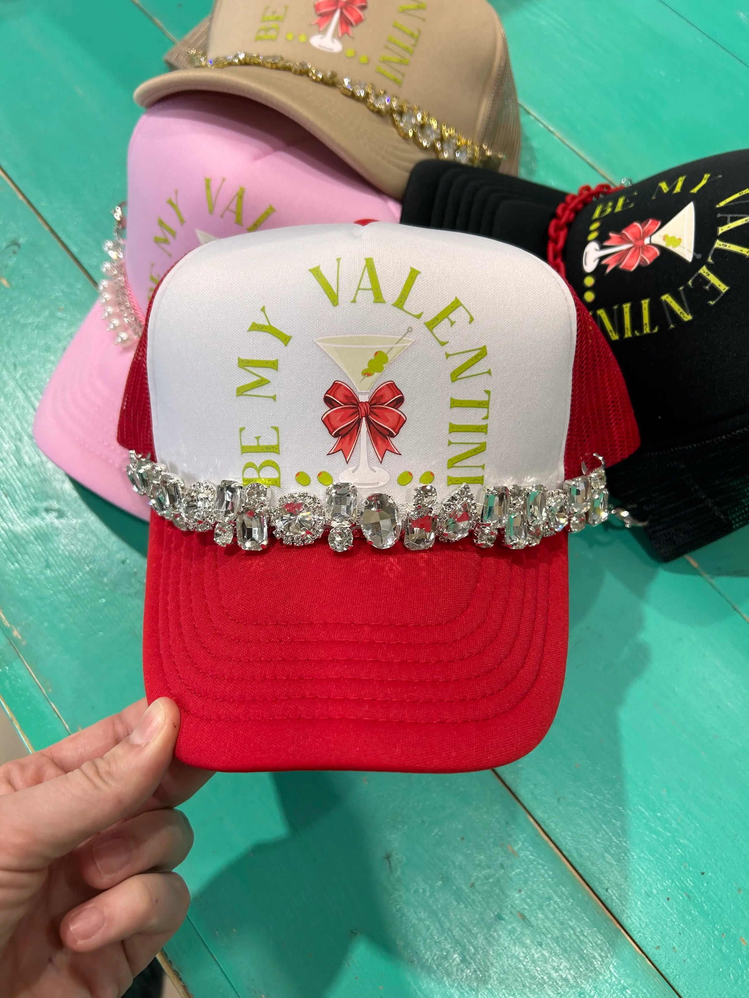 Be My Valentini Trucker Hat - BIG FRENCHIES