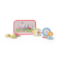 Metal tea set - The Big Family