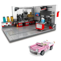 Building Block Garage Car Toys - # BOT&G53710008 - BIG FRENCHIES