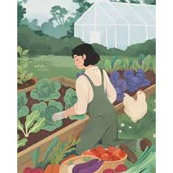 Veggie Garden 99 Piece Mini Jigsaw Puzzle Trevell