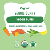 Organic Veggie Purée - Veggie Bunny