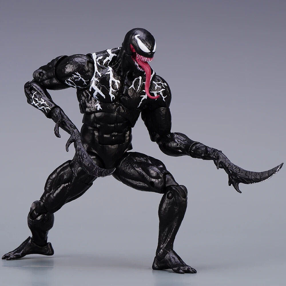 Venom Figure, Spiderman Marvel Moveable Joints Figurine, Kids Toys Gifts 7 in