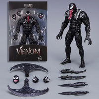 Venom Figure, Spiderman Marvel Moveable Joints Figurine, Kids Toys Gifts 7 in