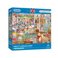 Verity's Vintage Shop 1000 Piece Jigsaw Puzzle Gibsons