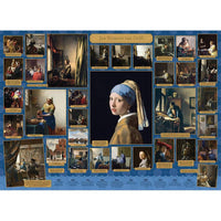 Vermeer Collage 1000 Piece Jigsaw Puzzle Cobble Hill