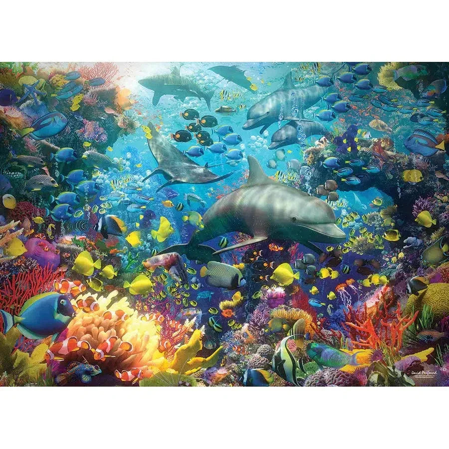 Vibrant Sea 1000 Piece Jigsaw Puzzle Cobble Hill - BIG FRENCHIES