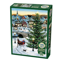 Village Tree 1000 Piece Jigsaw Puzzle Cobble Hill