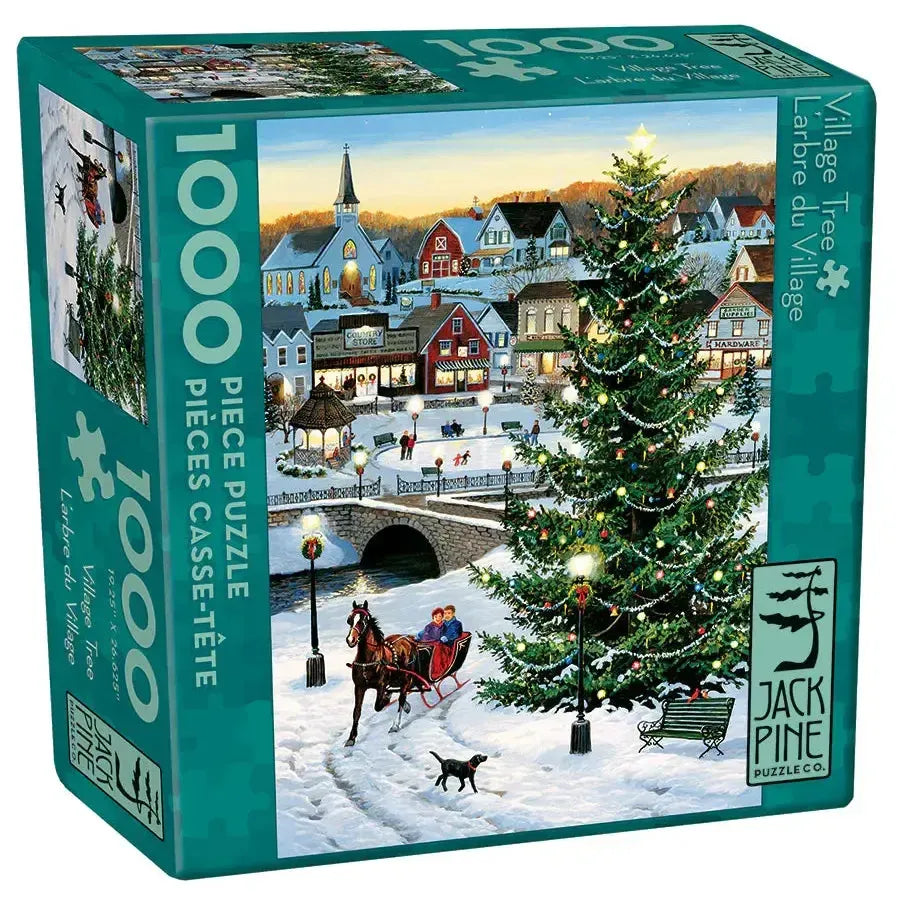 Village Tree 1000 Piece Jigsaw Puzzle Jack Pine