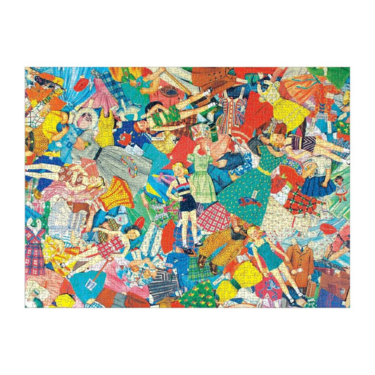 Vintage Paper Dolls 1000 Piece Jigsaw Puzzle Galison