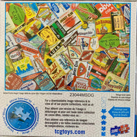 Vintage Soda Labels Nostalgia 1000 Piece Jigsaw Puzzle Sure Lox