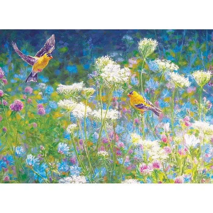 Visiting the Meadow 1000 Piece Jigsaw Puzzle Cobble Hill - BIG FRENCHIES
