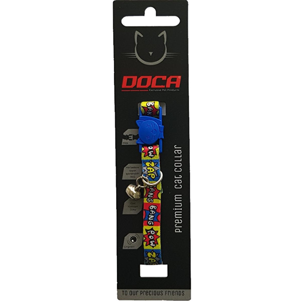 Doca Premium Cat Collar: Stylish, Safe & Adjustable - Comfortable Fit for Your Feline Friend
