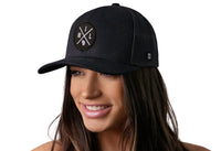 Milwaukee Trucker Hat  |  Black MIL X Snapback