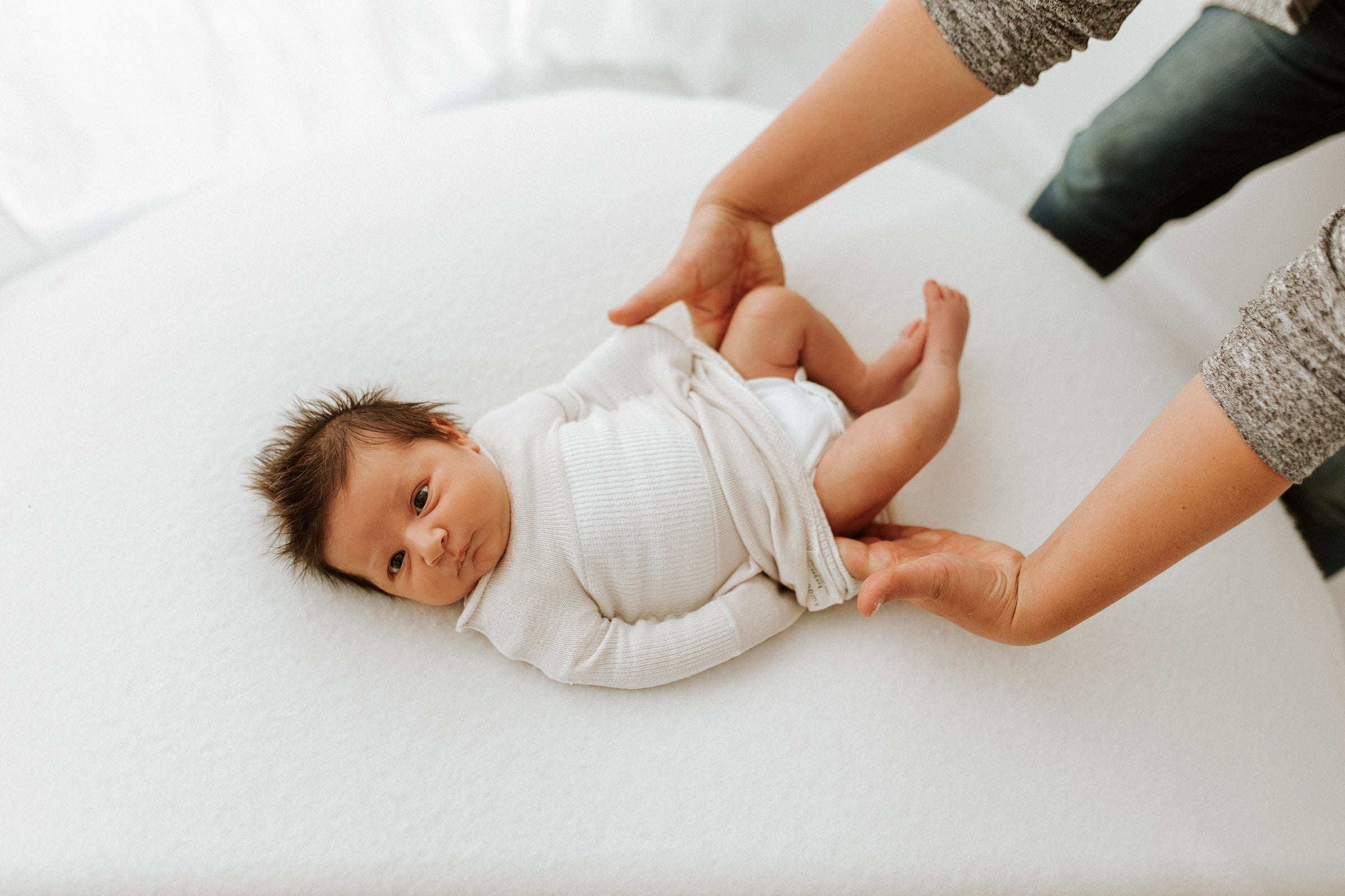 Bamboo Blend Beige Swaddle Sleep Sack