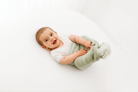 Bamboo Blend Mint Arms Out™ Short Sleeve Sleep Sack