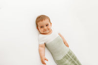 Bamboo Blend Mint Arms Out™ Short Sleeve Sleep Sack