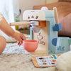 Tiny Land® Play Kitchen Accessories – Children’s Coffee Maker: Wooden Kids Play Coffee Maker Set