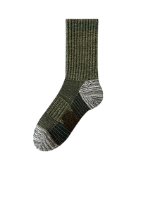 Mid-Calf Wool Outdoor Socks for Hiking, Skiing & Mountaineering