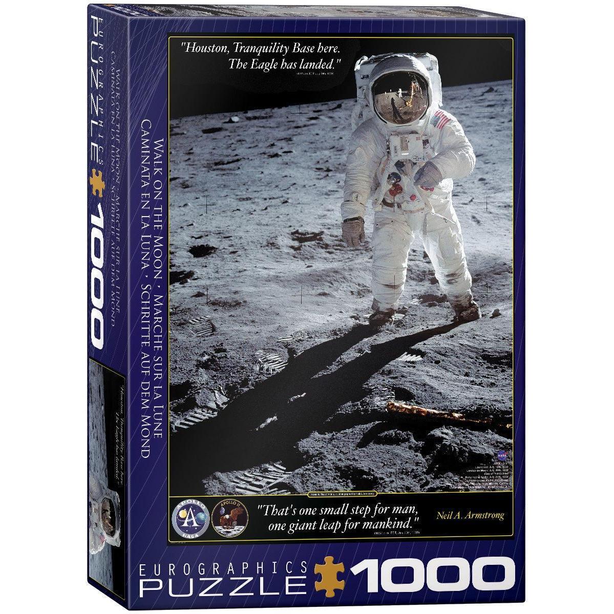 Walk on the Moon 1000 Piece Jigsaw Puzzle Eurographics