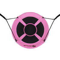 Costway 40" Flying Saucer Tree Swing Indoor Outdoor Play Set Swing for Kids Pink