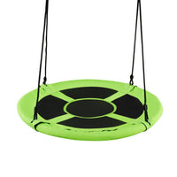 Costway 40" Flying Saucer Tree Swing Indoor Outdoor Play Set Swing for Kids Green
