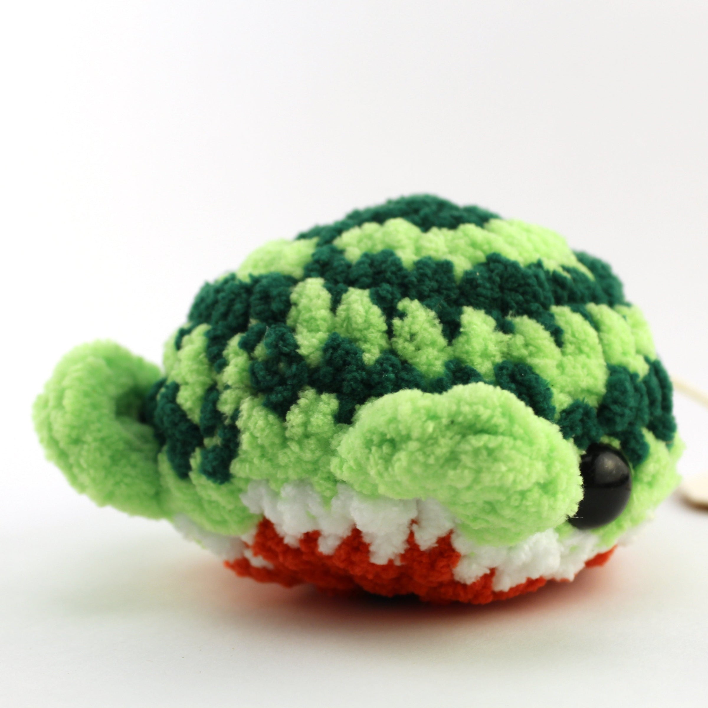 Wanda the Watermelon Whale Crochet Plushie
