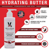 Warren London Butter Combo 8oz – Dog Shampoo & Leave-In Conditioner, Pom & Fig