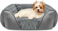 Washable Orthopedic Dog Bed – Soft Calming Pet Sofa for Small to Large Dogs