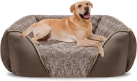Washable Orthopedic Dog Bed – Soft Calming Pet Sofa for Small to Large Dogs