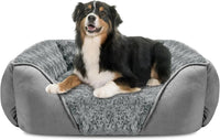 Washable Orthopedic Dog Bed – Soft Calming Pet Sofa for Small to Large Dogs