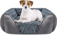 Washable Orthopedic Dog Bed – Soft Calming Pet Sofa for Small to Large Dogs