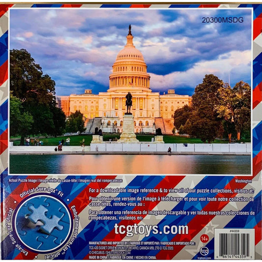 Washington DC Coast to Coast 500 Piece Jigsaw Puzzle Sure Lox