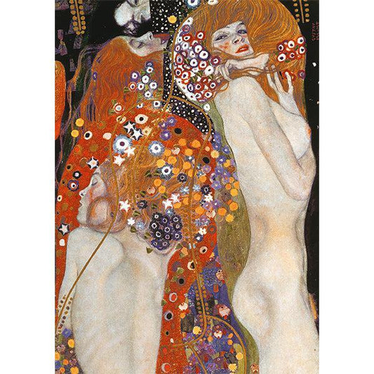 Water Serpents II by Klimt 1000 Piece Jigsaw Puzzle Piatnik