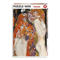 Water Serpents II by Klimt 1000 Piece Jigsaw Puzzle Piatnik