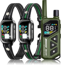 Waterproof Dog Shock Collar for up to 3 Dogs 3300FT AI Bark IPX7 Rechargeable
