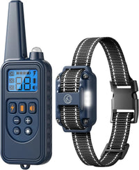 Waterproof Dog Training Collars for up to 3 Dogs 2600FT Remote IPX7 Rechargeable
