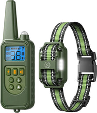 Waterproof Dog Training Collars for up to 3 Dogs 2600FT Remote IPX7 Rechargeable
