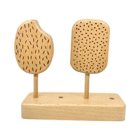 10-Piece Wooden Popsicle & Pastry Pretend Play Set | Ice Cream & Cookies Shop - BIG FRENCHIES