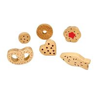 10-Piece Wooden Popsicle & Pastry Pretend Play Set | Ice Cream & Cookies Shop - BIG FRENCHIES