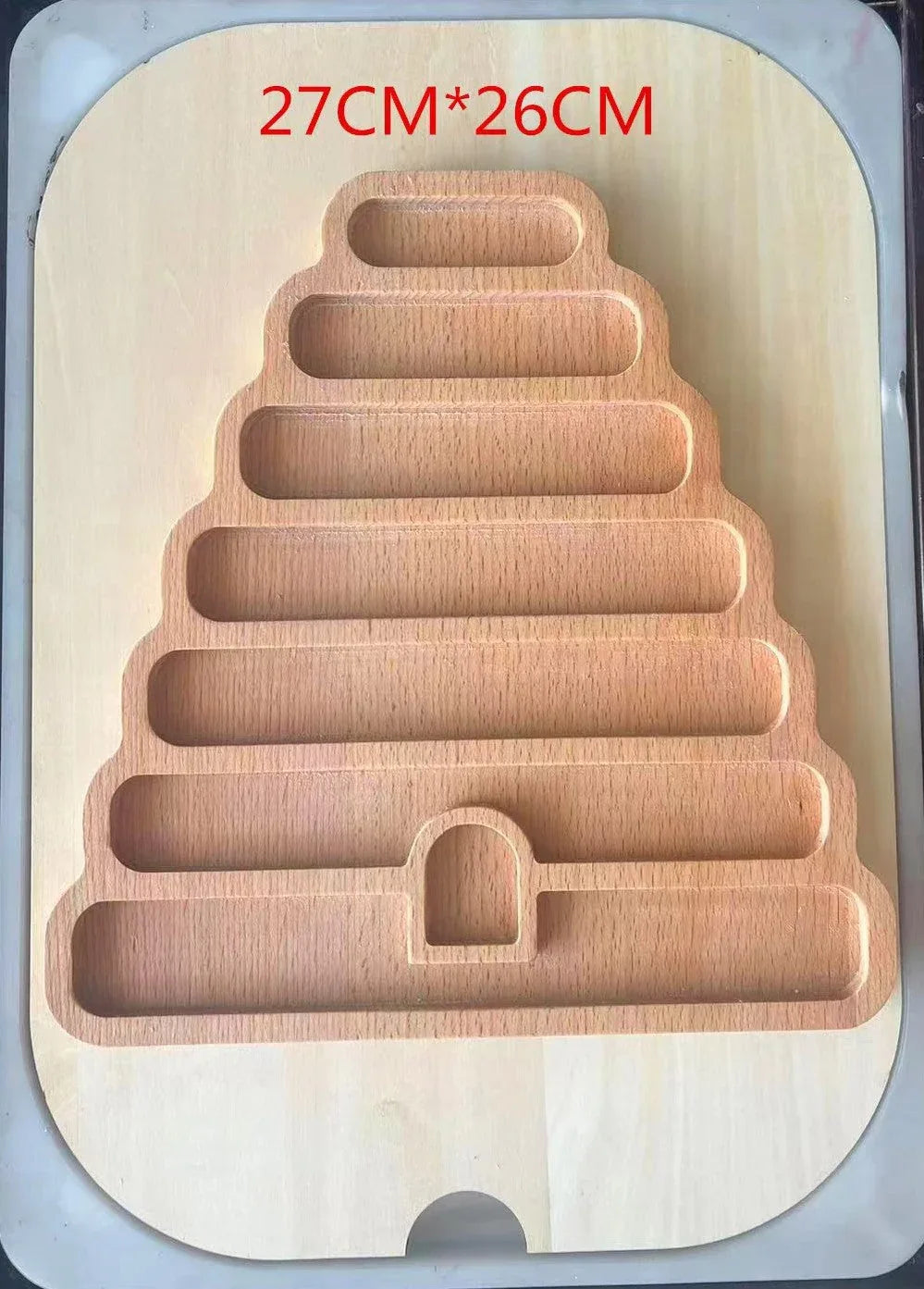 **Pre-order (Ships in 3-4 Weeks)**Beechwood Sensory Sorting Tray - BIG FRENCHIES