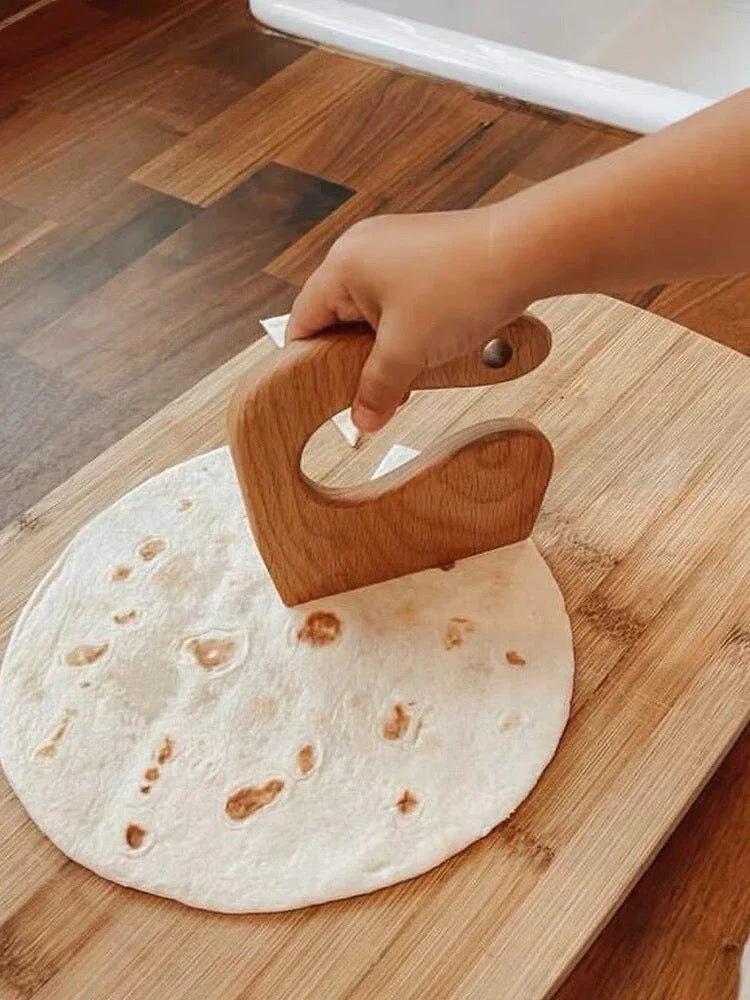 Mini Wooden Cutter / Knife — Kitchen Helper for Kids - BIG FRENCHIES