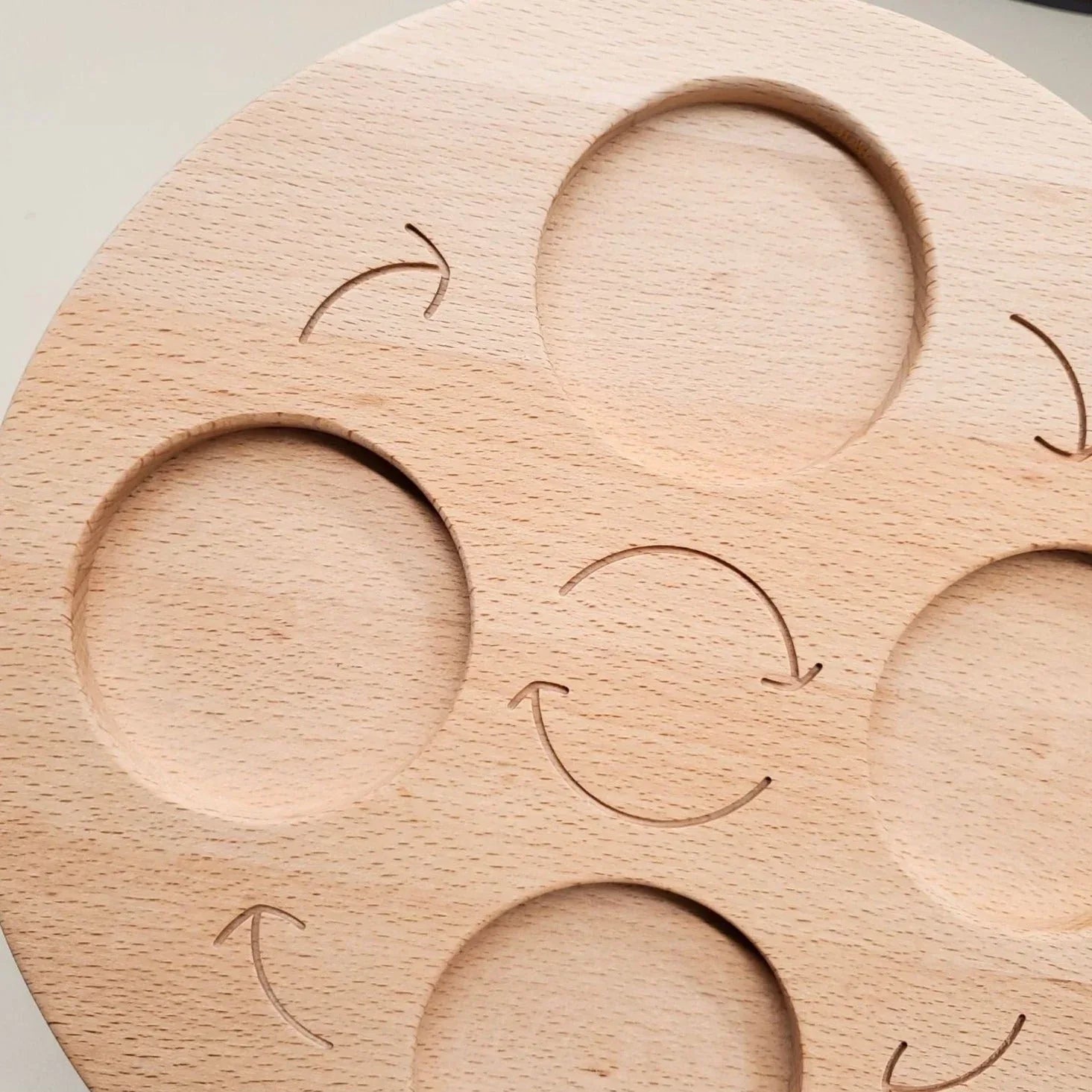 Double-Sided Wooden Life Cycle Board - BIG FRENCHIES