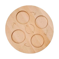 Double-Sided Wooden Life Cycle Board - BIG FRENCHIES