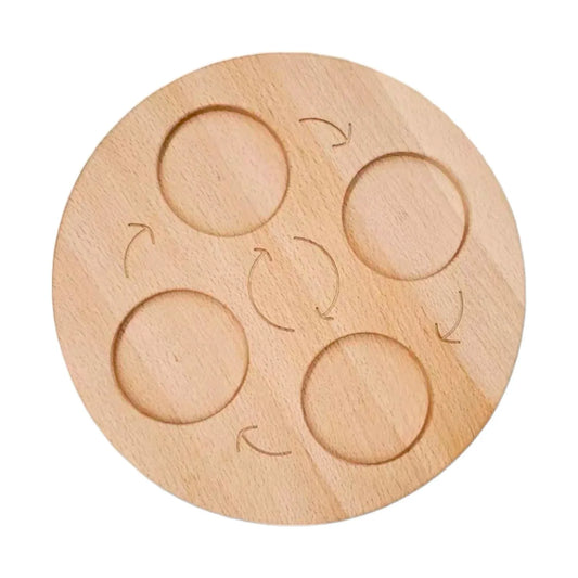 Double-Sided Wooden Life Cycle Board - BIG FRENCHIES