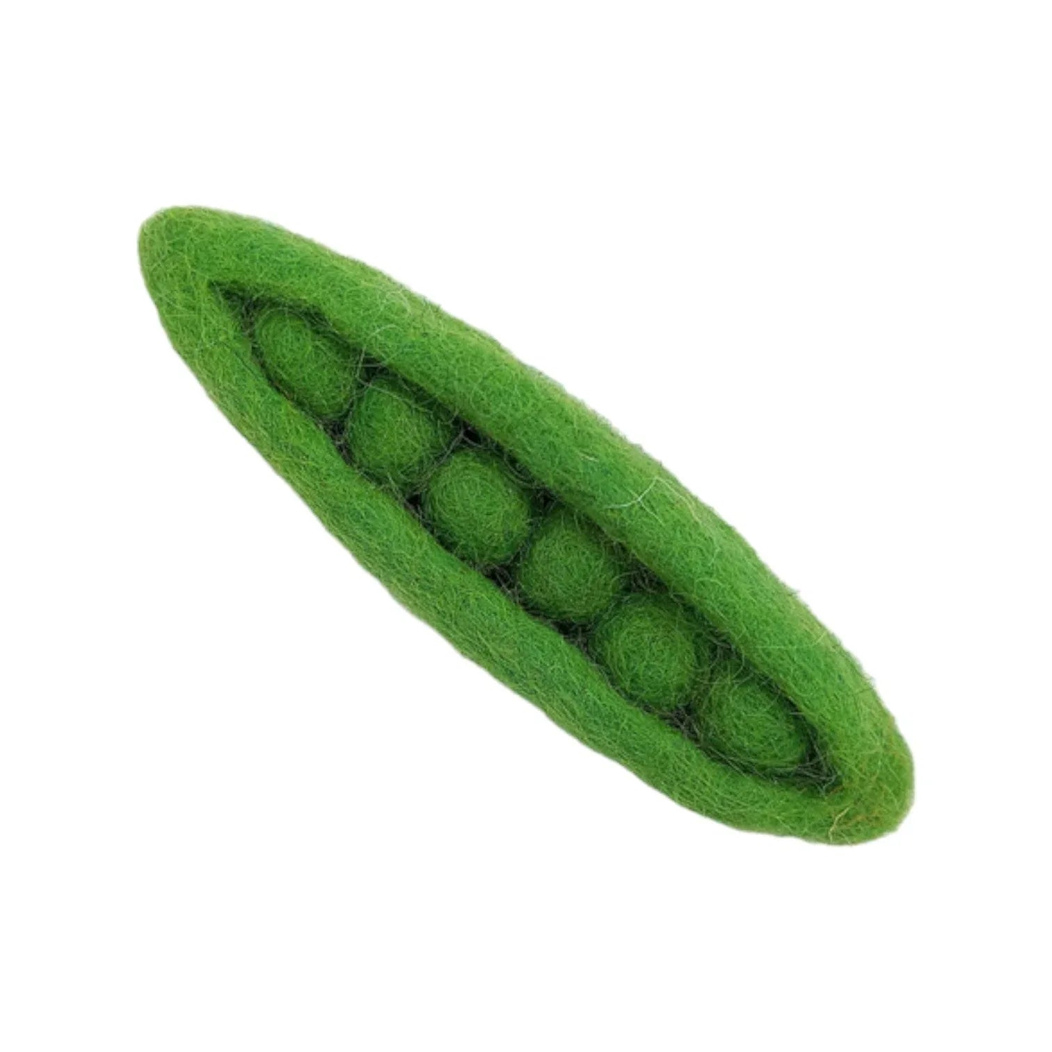 **Pre-order (Ships in 2-3 Weeks)**Handmade in Nepal 100% Wool Felt Foods Play Set for Pretend Cooking and Farmer's Market Play - BIG FRENCHIES