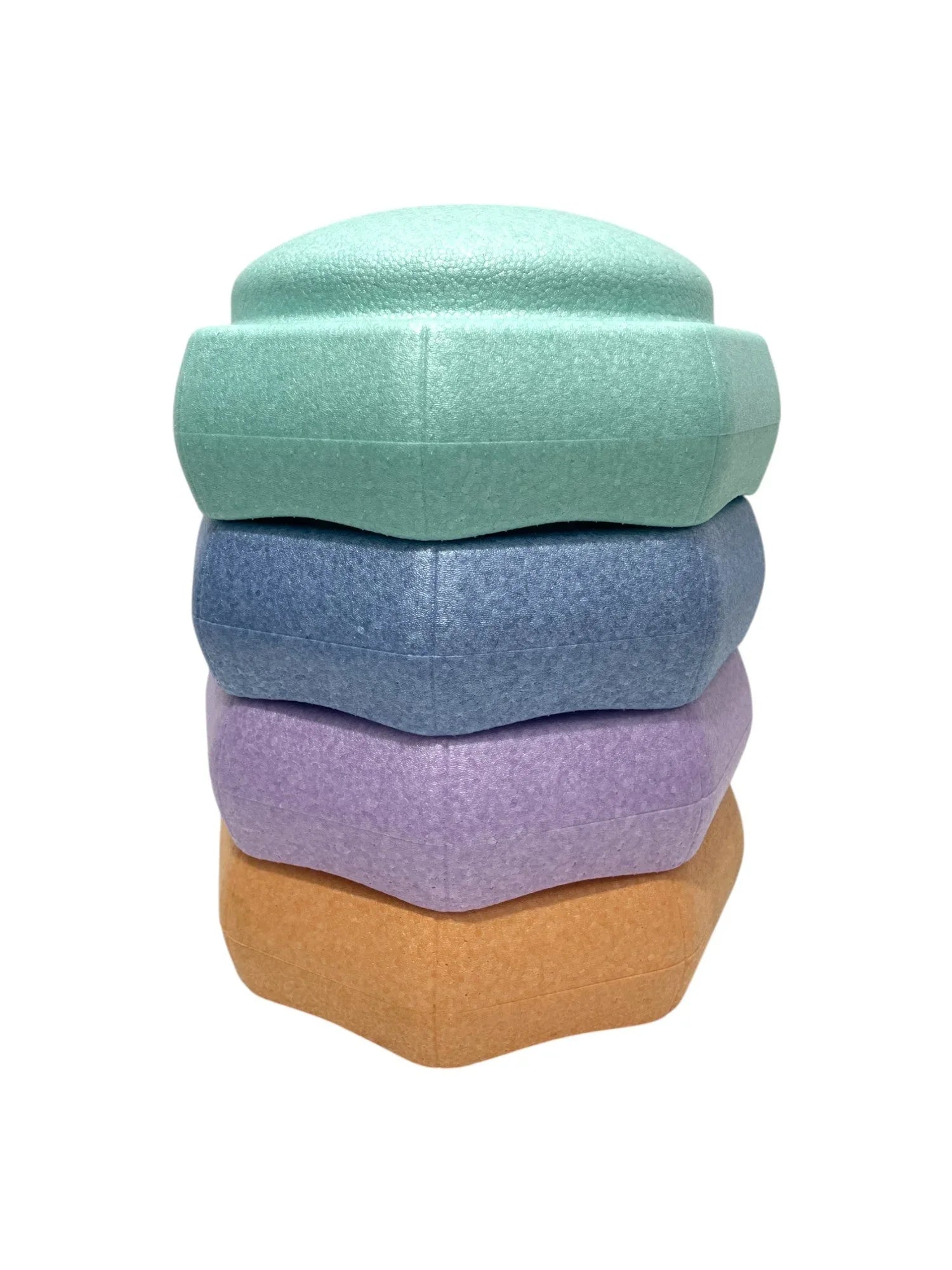 6 Pieces Pastel Rainbow Stepping Stones Set - BIG FRENCHIES
