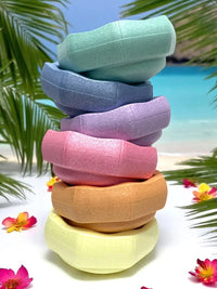 6 Pieces Pastel Rainbow Stepping Stones Set - BIG FRENCHIES