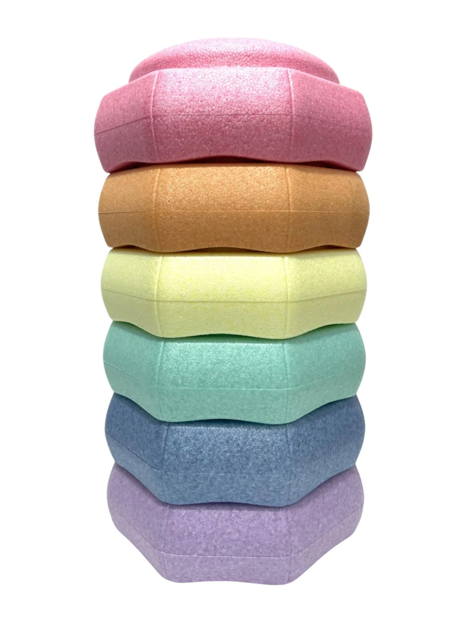 6 Pieces Pastel Rainbow Stepping Stones Set - BIG FRENCHIES